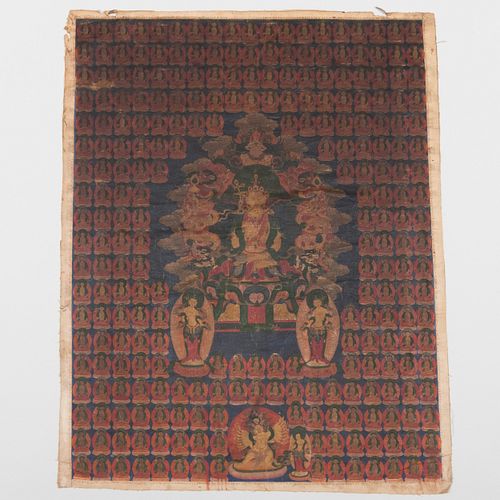 Tibetan Painting of Ksitigarbha