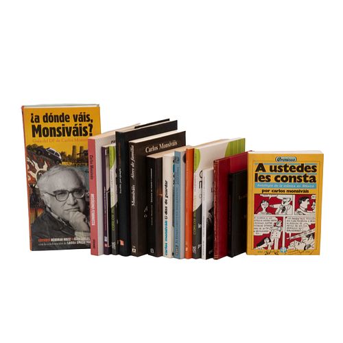 Libros escritos por Carlos Monsiváis. Nuevos escritores mexicanos del siglo XX presentados por sí mísmos. Piezas: 15.