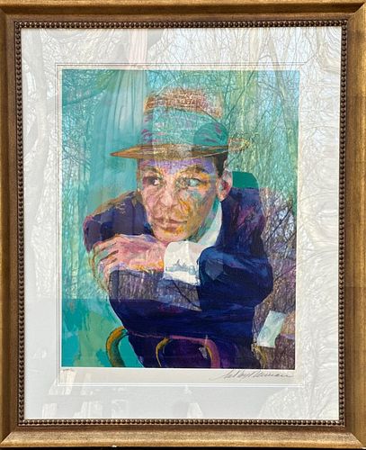 LEROY NEIMAN, Frank Sinatra Serigraph # 458/500