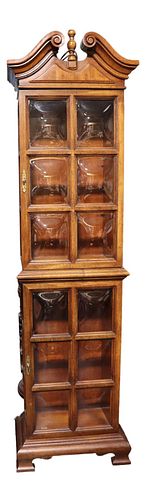 Vintage Cabinet of Curio with Lighting
