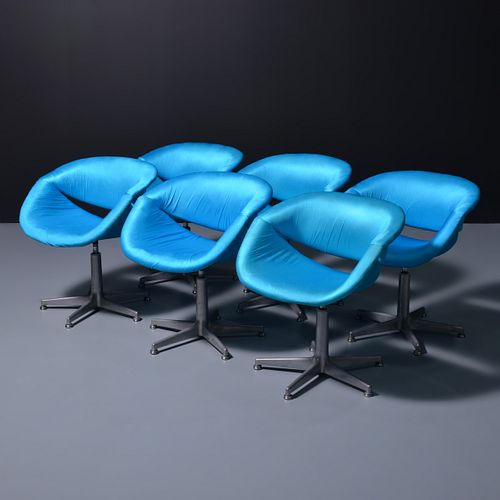 Pierre Paulin LITTLE TULIP Dining Chairs, Set of 6 