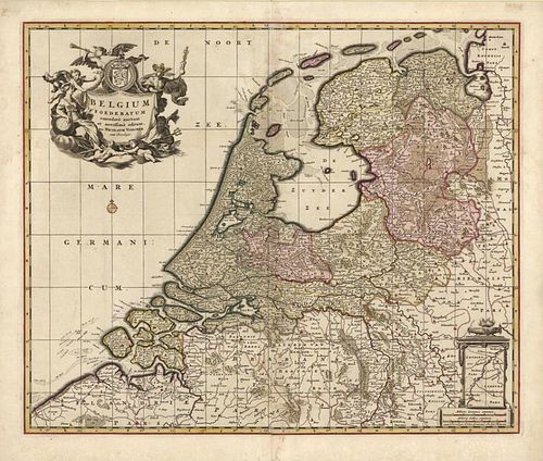 A beautiful map of the low countries
