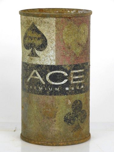 1957 Ace Premium Beer 12oz 28-11 Flat Top Sioux City Iowa