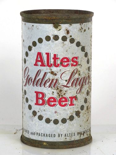 1957 Altes Golden Lager Beer 12oz 31-01.2b Flat Top Detroit Michigan