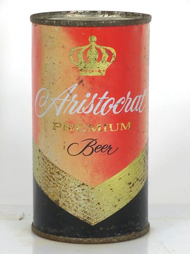 1958 Aristocrat Premium Beer 12oz 31-37 Flat Top Denver Colorado