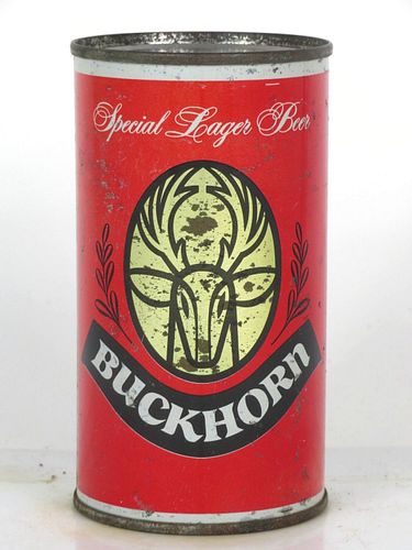 1961 Buckhorn Beer 12oz 43-16.0 Flat Top Saint Paul Minnesota