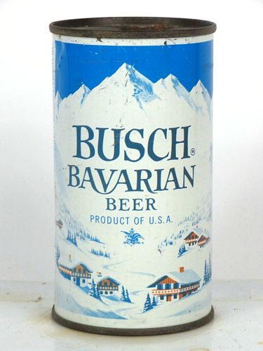 1958 Busch Bavarian Beer (73) 12oz 47-23.1a Flat Top St. Louis Missouri