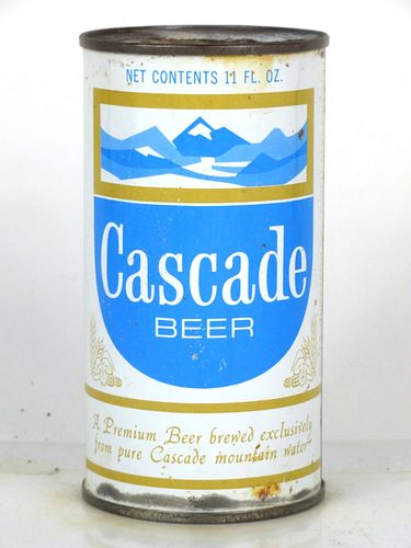 1960 Cascade Beer 11oz 48-24 Flat Top Portland Oregon