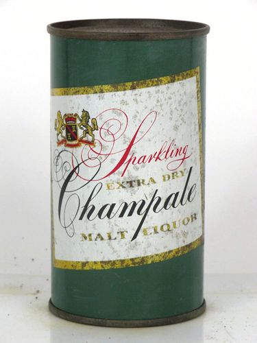 1955 Champale Malt Liquor 12oz 49-15 Flat Top Trenton New Jersey