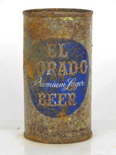 1956 El Dorado Premium Lager Beer 12oz 59-20 Flat Top Los Angeles California