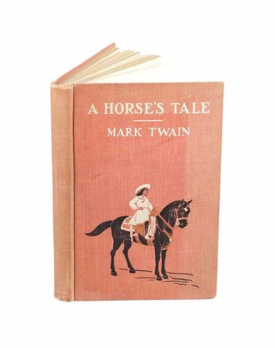 1907 1st Edition Mark Twain "A Horse's Tale"