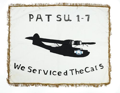 PATSU 1-7 "We Serviced The Cats" Service Banner