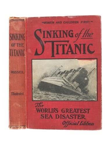1st Ed. "Sinking Of The Titanic" Thomas Russell
