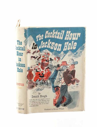The Cocktail Hour in Jackson Hole by Douglas Hough