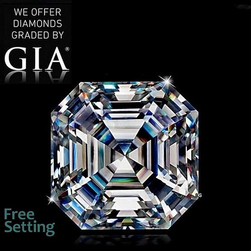 5.03 ct, G/VS1, Square Emerald cut GIA Graded Diamond. Appraised Value: $565,800 