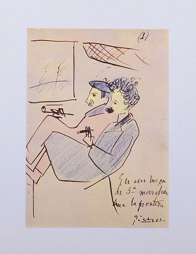 Pablo Picasso: Picasso y Junyer Llegan a la Frontera
