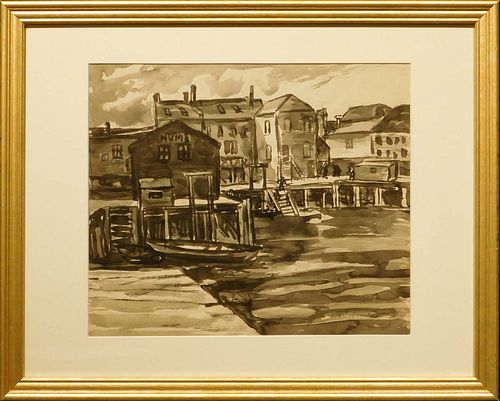 Ethel Swantees: New England Harbor