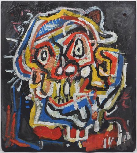 Jean-Michel Basquiat, Attributed: Cabeza