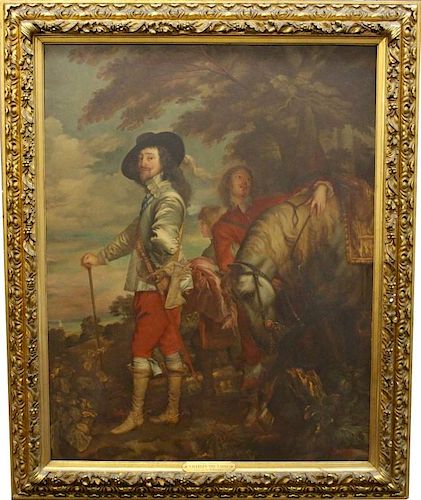 L. Bregoli, After Van Dyck- Painting of Charles I