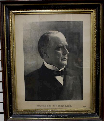 Antique William McKinley Lithograph