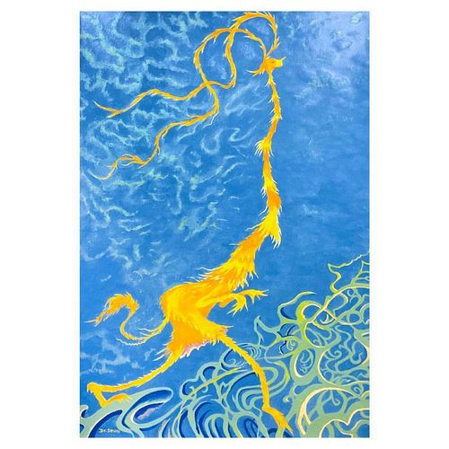 Dr. Seuss (1904-1991), "Golden Girl" Limited Edition Printers Proof Serigraph on Canvas, Numbered PP 3/7 and Signed with Certificate of Authenticity