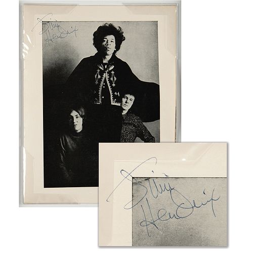 Jimi Hendrix Signed Program (London 1967)