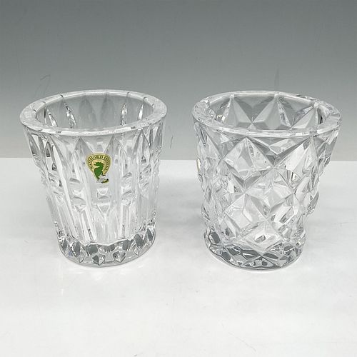 2pc Waterford Cut Crystal Tumblers