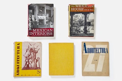 Books and Magazines on Mexican Architecture and Interiors (5)