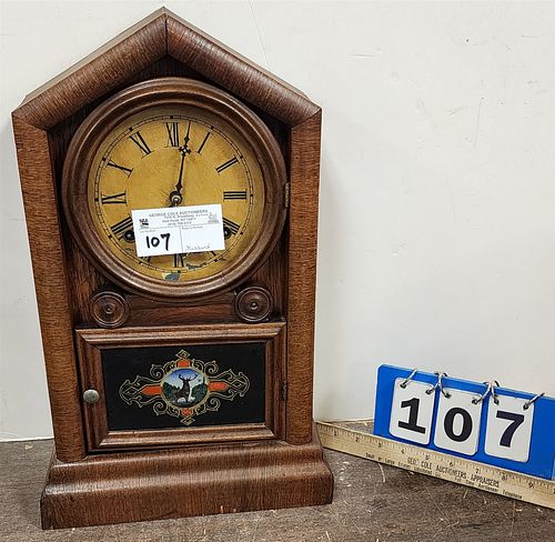 Gilbert Mantel clock 17"H X 10 3/4"W X 4 1/2"D