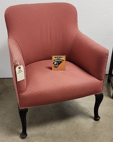 Uphols Club Chair 30"H X 24"W X 19"D