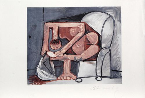 Pablo Picasso - Femme a la Toilette