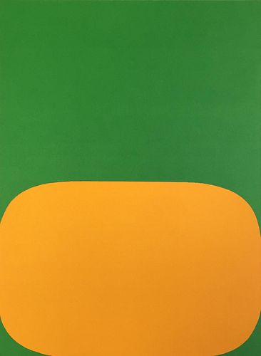 Ellsworth Kelly - Orange Green