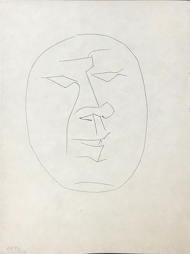 Pablo Picasso. - Untitled Portrait from Carmen