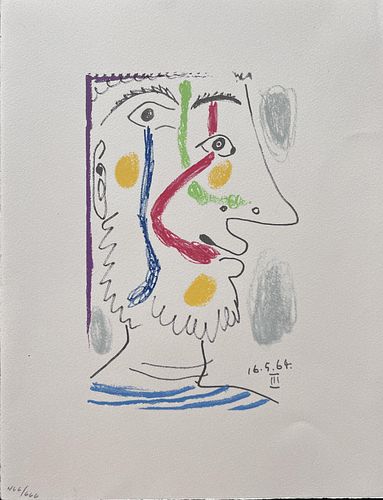 Pablo Picasso (After) - Untitled (16.5.64 III)