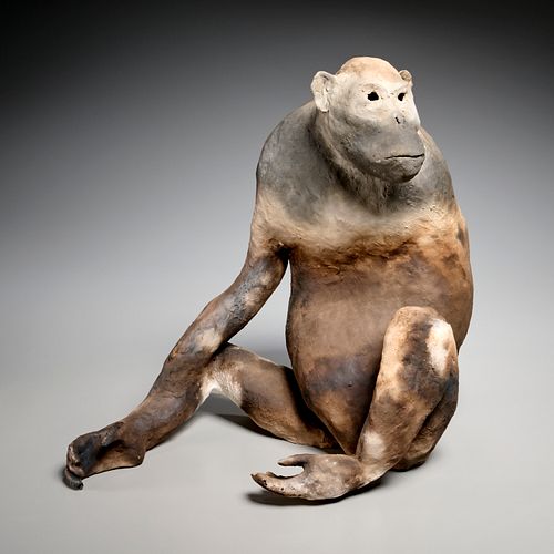 Daisy Youngblood, clay sculpture, 1988