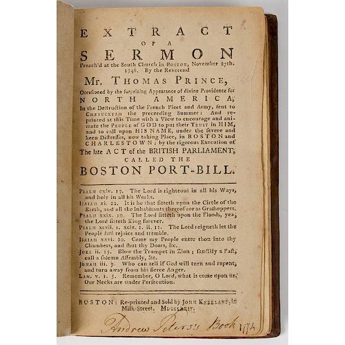 [Americana - George Washington - Sermons & Orations] Sammelband Volume of 13 Memorials of President Washington plus Election