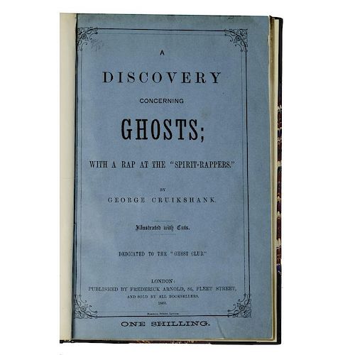 [Literature - Illustrated] George Cruikshank on Ghosts and Goblins, 1863
