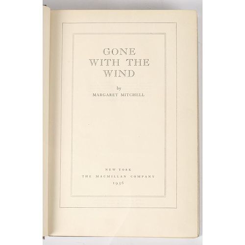 [Literature] Gone With The Wind, 1st in DJ, May, 1936