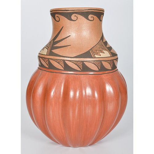Juanita Fragua (Jemez, b. 1935) Pottery Jar