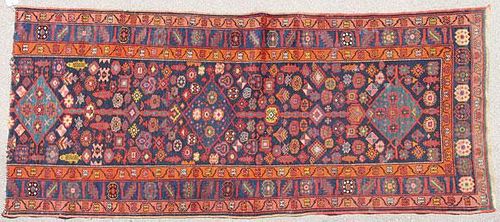 FOUR TURKISH AND CAUCASIAN ORIENTAL RUGS