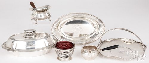 Sterling silver tablewares, 47 ozt.