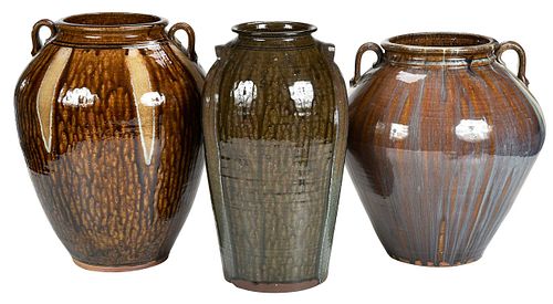 Three Pieces of Kim Ellington Pottery