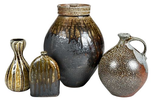 Four Pieces of Donna Craven Pottery