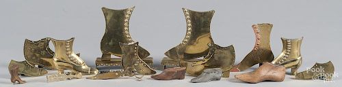 Collection of boot form accessories