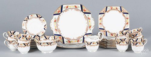 Royal Staffordshire porcelain service, thirty-one pcs.