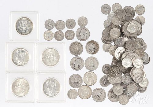 Assorted 90% silver coins, $21.65 face value.
