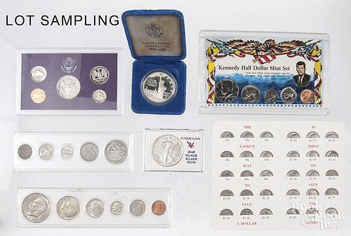 Assorted proof and mint sets, to include four Proof sets, two 1970, two 1971, two 1988 United States