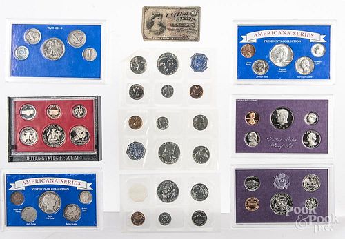 Nine collector's sets, to include Americana Series Yesteryear Collection, Americana Series Vanish