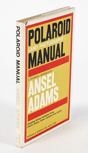 Ansel Adams SIGNED Polaroid Photography Manual 1963