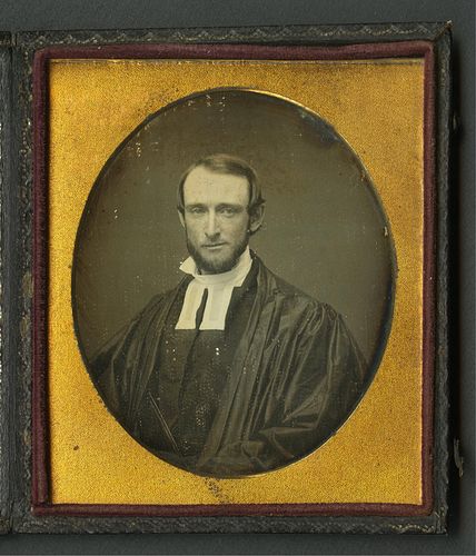 Daguerreotype Portrait Photograph of a Clergyman